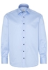 ETERNA LANGARM HEMD COMFORT FIT GENTLE SHIRT TWILL HELLBLAU UNIFARBEN
