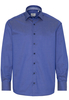 ETERNA LANGARM HEMD COMFORT FIT GENTLE SHIRT TWILL JEANSBLAU UNIFARBEN