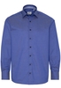 ETERNA LANGARM HEMD COMFORT FIT GENTLE SHIRT TWILL JEANSBLAU UNIFARBEN