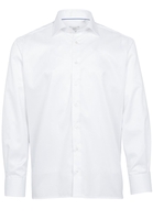 ETERNA LANGARM HEMD COMFORT FIT GENTLE SHIRT TWILL WEISS UNIFARBEN