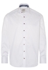 ETERNA LANGARM HEMD COMFORT FIT GENTLE SHIRT TWILL WEISS UNIFARBEN