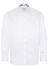 ETERNA LANGARM HEMD COMFORT FIT GENTLE SHIRT TWILL WEISS UNIFARBEN