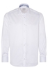 ETERNA LANGARM HEMD COMFORT FIT GENTLE SHIRT TWILL WEISS UNIFARBEN