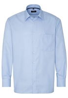 ETERNA LANGARM HEMD COMFORT FIT HELLBLAU STRUKTURIERT