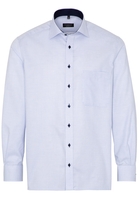 ETERNA LANGARM HEMD COMFORT FIT HELLBLAU STRUKTURIERT