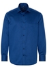 ETERNA LANGARM HEMD COMFORT FIT KETTLANCÉ BLAU STRUKTURIERT