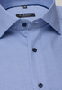 ETERNA LANGARM HEMD COMFORT FIT KETTLANCÉ BLAU STRUKTURIERT