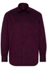 ETERNA LANGARM HEMD COMFORT FIT KETTLANCÉ BORDEAUX STRUKTURIERT