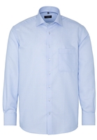 ETERNA LANGARM HEMD COMFORT FIT KETTLANCÉ HELLBLAU STRUKTURIERT