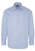 ETERNA LANGARM HEMD COMFORT FIT LOTUS SHIRT TWILL BLAU KARIERT