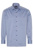 ETERNA LANGARM HEMD COMFORT FIT LOTUS SHIRT TWILL BLAU UNIFARBEN