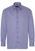 ETERNA LANGARM HEMD COMFORT FIT LOTUS SHIRT TWILL PINK/BLAU BEDRUCKT