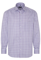 ETERNA LANGARM HEMD COMFORT FIT LOTUS SHIRT TWILL PINK/BLAU KARIERT