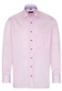 ETERNA LANGARM HEMD COMFORT FIT LOTUS SHIRT TWILL ROSA UNIFARBEN