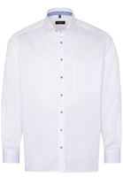 ETERNA LANGARM HEMD COMFORT FIT LOTUS SHIRT TWILL WEISS UNIFARBEN