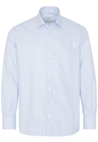ETERNA LANGARM HEMD COMFORT FIT NEVER IRON SHIRT TWILL HELLBLAU