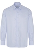 ETERNA LANGARM HEMD COMFORT FIT NEVER IRON SHIRT TWILL HELLBLAU