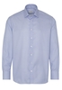 ETERNA LANGARM HEMD COMFORT FIT NEVER IRON TWILL HELLBLAU/WEISS
