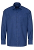 ETERNA LANGARM HEMD COMFORT FIT OXFORD AZURBLAU UNIFARBEN
