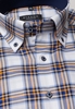 ETERNA LANGARM HEMD COMFORT FIT OXFORD BLAU/GELB KARIERT