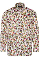 ETERNA LANGARM HEMD COMFORT FIT OXFORD BUNT BEDRUCKT