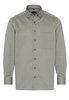 ETERNA LANGARM HEMD COMFORT FIT OXFORD KHAKI UNIFARBEN