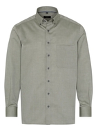 ETERNA LANGARM HEMD COMFORT FIT OXFORD KHAKI UNIFARBEN