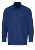 ETERNA LANGARM HEMD COMFORT FIT OXFORD MARINEBLAU UNIFARBEN