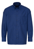 ETERNA LANGARM HEMD COMFORT FIT OXFORD MARINEBLAU UNIFARBEN
