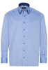 ETERNA LANGARM HEMD COMFORT FIT PINPOINT BLAU UNIFARBEN