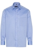ETERNA LANGARM HEMD COMFORT FIT PINPOINT MITTELBLAU UNIFARBEN
