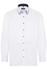 ETERNA LANGARM HEMD COMFORT FIT PINPOINT WEISS UNIFARBEN