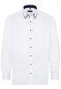 ETERNA LANGARM HEMD COMFORT FIT PINPOINT WEISS UNIFARBEN