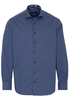 ETERNA LANGARM HEMD COMFORT FIT POPELINE BLAU UNIFARBEN