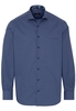 ETERNA LANGARM HEMD COMFORT FIT POPELINE BLAU UNIFARBEN