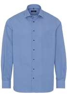 ETERNA LANGARM HEMD COMFORT FIT POPELINE BLAU/WEISS BEDRUCKT