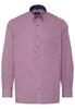 ETERNA LANGARM HEMD COMFORT FIT POPELINE BORDEAUX KARIERT