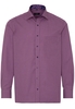 ETERNA LANGARM HEMD COMFORT FIT POPELINE BORDEAUX UNIFARBEN