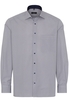 ETERNA LANGARM HEMD COMFORT FIT POPELINE BRAUN BEDRUCKT