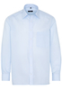 ETERNA LANGARM HEMD COMFORT FIT POPELINE HELLBLAU UNIFARBEN