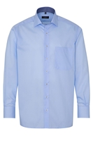 ETERNA LANGARM HEMD COMFORT FIT POPELINE HELLBLAU UNIFARBEN