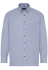 ETERNA LANGARM HEMD COMFORT FIT POPELINE HELLBLAU/ROSE KARIERT