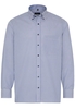 ETERNA LANGARM HEMD COMFORT FIT POPELINE HELLBLAU/ROSE KARIERT