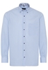 ETERNA LANGARM HEMD COMFORT FIT POPELINE HELLBLAU/WEISS KARIERT