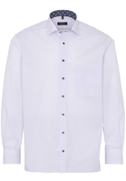 ETERNA LANGARM HEMD COMFORT FIT POPELINE LILA KARIERT