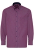 ETERNA LANGARM HEMD COMFORT FIT POPELINE ROT/BLAU KARIERT