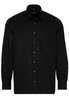 ETERNA LANGARM HEMD COMFORT FIT POPELINE SCHWARZ UNIFARBEN