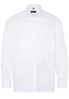 ETERNA LANGARM HEMD COMFORT FIT POPELINE WEISS UNIFARBEN