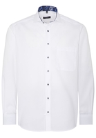 ETERNA LANGARM HEMD COMFORT FIT POPELINE WEISS UNIFARBEN
