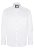 ETERNA LANGARM HEMD COMFORT FIT SOFT TAILORING TWILL WEISS UNIFARBEN